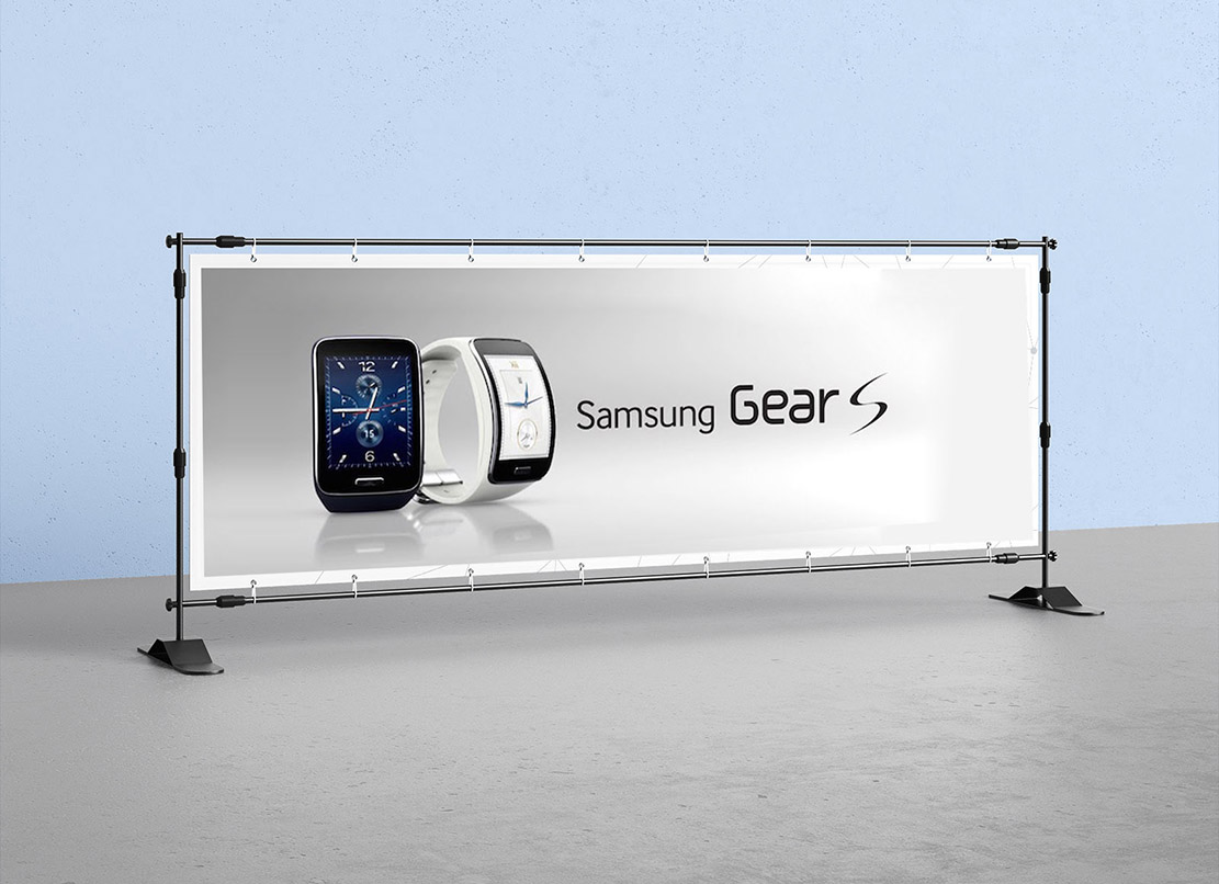 Estilos Banner Display rack banner importado