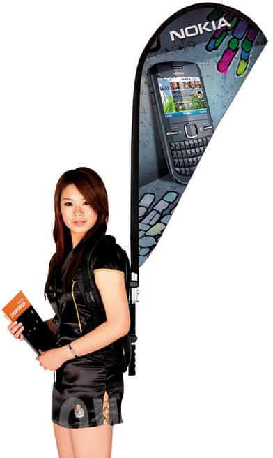 Display Movil Pluma