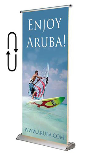 roll scrolling banner
