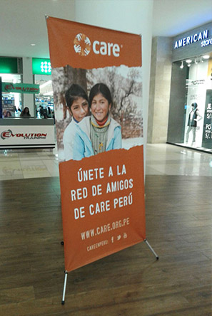 parante araa con banner