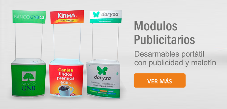 Modulos publicitarios lima peru