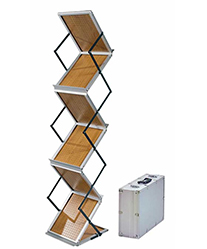 Porta Brochure de madera