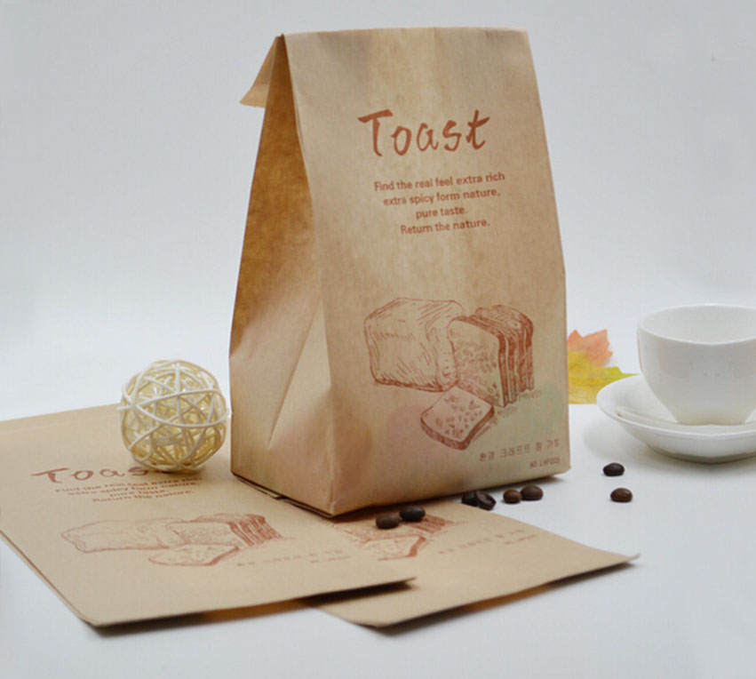 Bolsas de papel con base