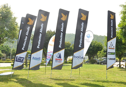 flying banner recto