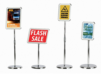 poster stand board