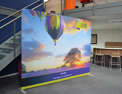 tension fabric display